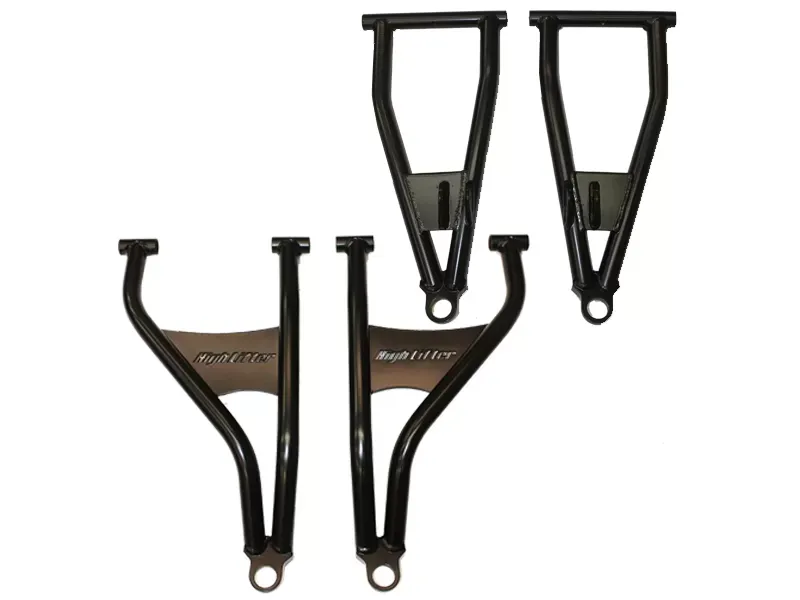 High Lifter Front Forward Upper and Lower Control Arms with Preinstalled Ball Joints Orange Polaris Ranger - 79-12444